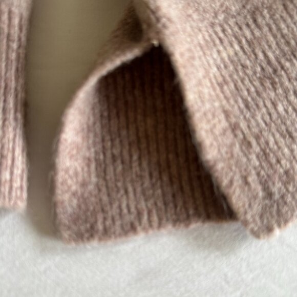 J Crew Factory Extra Soft Yarn Polo Sweater in Tan - Size XL - Picture 6 of 8